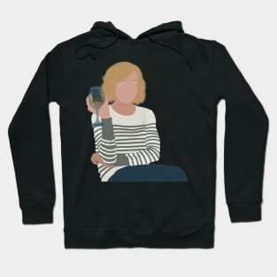 Modern Family Claire with Drink Meme Fan Art Hoodie